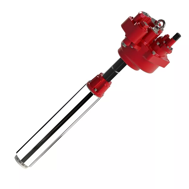 Bomba sumergible de conjunto completo con tubo de motor y telescopio